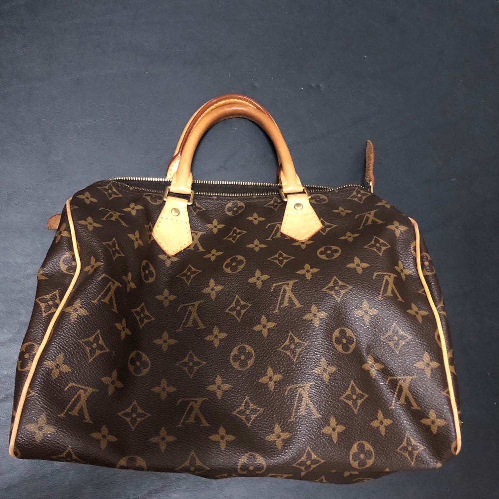 Louis Vuitton Speedy Handbag Monogram Canvas 30